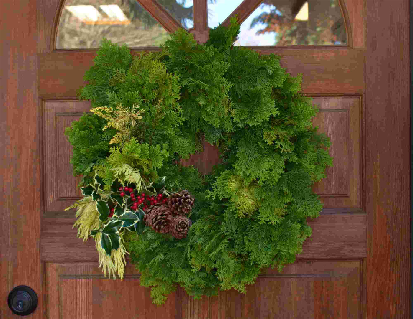 Holiday Wreaths and Greenery